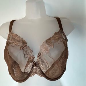 Panache Brown Super Bra Loretta 6686 38F